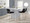 Fuji 26" Contemporary High Back Counter Stool in Stainless Steel and Black Velvet- Set of 3 — lifestyle photo 2