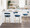 Rhonda Glam Counter Stool in Gold Metal and Blue Velvet- Set of 2 — lifestyle photo 2