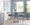 Rhonda Contemporary Counter Stool in Black Steel and Charcoal Fabric- Set of 2 — lifestyle photo 5