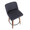 Toriano Mid-Century Modern Counter Stool in Walnut and Blue Fabric- Set of 2 — lifestyle photo 1