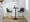 Toriano 26" Contemporary Fixed-Height Counter Stool with Swivel in Grey Faux Leather and Gold Metal with Round Footrest- Set of 2 — lifestyle photo 4