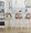 Ava Upholstered 30" Contemporary Fixed-Height Barstool with Swivel in Natural Wood and Taupe Velvet with Round Chrome Metal Footrest- Set of 2 — lifestyle photo 1