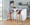 Curvo bar stool in Walnut Wood, Grey Fabric, Chrome, featuring swivel and wood frame