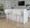 Fabrizzi bar stool in Whitewashed Wood, Cream Noise Fabric, Chrome Metal, featuring swivel and wood frame