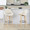 Fabrico 30" Contemporary Fixed-Height Barstool with Swivel in Natural Wood and Cream Faux Leather with Round Black Metal Footrest- Set of 2 — lifestyle photo 2