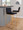 Fuji Contemporary High Back Barstool in Gold Steel and Black Velvet- Set of 2 — lifestyle photo 4