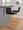 Fuji 30" Contemporary High Back Barstool in Gold Steel and Black Velvet- Set of 3 — lifestyle photo 3