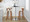 Gardenia bar stool in Walnut Wood, Cream PU, Chrome Metal, featuring swivel and upholstered seat