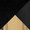 Grotto bar stool in Black Metal, Black Velvet, Gold Metal, upholstery or finish swatch