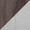 Hannah bar stool in Walnut Glazed Wood, Grey Fabric, Black Metal, upholstery or finish swatch