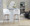 Hannah bar stool in Whitewashed Wood, White PU, Gold Metal, Black Metal, featuring swivel and wood frame