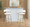 Jie bar stool in Gold Metal, Gold Metal, White PU, featuring metal footrest