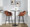 Margarite 30" Contemporary Fixed-Height Barstool in Black Metal and Brown Faux Leather with Square Black Metal Footrest- Set of 2 — lifestyle photo 2