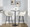 Margarite bar stool in Black Metal, Cream PU, featuring metal footrest