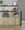 Renee Upholstered 30" Contemporary Fixed-Height Barstool in Gold Metal and Brown Fabric with Square Footrest- Set of 2 — lifestyle photo 1