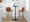 Toriano 30" Contemporary Fixed-Height Barstool with Swivel in Light Grey Wood and Camel Faux Leather with Round Black Metal Footrest- Set of 2 — lifestyle photo 3
