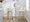Toriano 30" Contemporary Fixed-Height Barstool with Swivel in Whitewashed Wood and Cream Faux Leather with Round Chrome Metal Footrest- Set of 2 — lifestyle photo 4