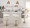 Ale table in Gold Brushed Metal, Cream Velvet, featuring swivel and adjustable height
