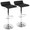 Ale table in Chrome Metal, Black Pvc, coordinated set view