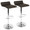 Ale table in Chrome Metal, Brown Pvc, coordinated set view