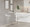 Ale table in Chrome Metal, White Pvc