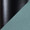 Claire table in Black Metal, Light Blue Velvet, upholstery or finish swatch
