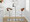 Grotto Contemporary Adjustable Barstool with Swivel in Chrome Metal, Walnut Wood and Cream Faux Leather with Rounded T Footrest- Set of 3 — lifestyle photo 3