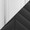Henry table in Chrome Metal, Black PU, upholstery or finish swatch