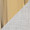 Tintori table in Cream Fabric, Gold Metal, upholstery or finish swatch