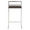Fuji Contemporary Stackable Counter Stool in Brown Faux Leather- Set of 2 — front view