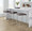 Fuji Contemporary Stackable Counter Stool in Brown Faux Leather- Set of 2 — lifestyle photo 6