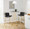 Canary table in Gold Metal, Black Mdf, featuring wood design