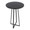 Cosmo Contemporary Bar Table in Black Metal and Black Wood — lifestyle photo 1