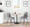 Pebble Mid-Century Modern Table Adjusts From Dining To Counter Or Bar in Black Metal and Walnut Wood — lifestyle photo 6