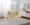 Anabelle Mid-Century Modern Dining/Accent Chair in Natural Wood and Cream Fabric- Set of 2 — lifestyle photo 2
