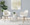 Boyne Contemporary Dining/Accent Chair in Whitewashed Wood and Cream Noise Fabric- Set of 2 — lifestyle photo 3