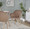Buena Contemporary Dining Chair in Whitewashed Wood and Brown Velvet- Set of 2 — lifestyle photo 1