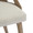 Charlotte Farmhouse Chair in Whitewashed Wood and Cream Noise Fabric- Set of 2 — detail view (photo 2)