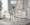 Cinch Glam/art Deco Dining Chair in Gold Metal and White Faux Leather- Set of 2 — lifestyle photo 7