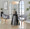 Curvo accent chairs & seating in Zebra Wood, Grey Fabric, featuring wood frame