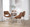 Fabrico Mid-Century Modern Accent/Dining Chair in Chrome Metal and Camel Faux Leather- Set of 2 — lifestyle photo 1
