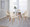 Fabrico Mid-Century Modern Accent/Dining Chair in Zebra Wood and Cream Faux Leather- Set of 2 — lifestyle photo 1