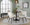 Fabrizzi dining chair in Dark Walnut Wood, Cream Fabric, featuring wood frame