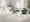 Fran Contemporary Chair in Gold Metal and Sage Green Velvet- Set of 2 — lifestyle photo 3