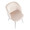 Fran Contemporary Chair in Chrome and Cream Velvet- Set of 2 — lifestyle photo 1