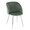 Fran Contemporary Chair in Chrome and Sage Green Velvet- Set of 2 — product view