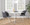 Fran Contemporary Chair in Chrome Metal and Grey Faux Leather- Set of 2 — lifestyle photo 3