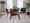 Lombardi Mid-Century Modern Dining/Accent Chair in Walnut with Black Faux Leather- Set of 2 — lifestyle photo 6