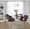 Margarite Contemporary Dining/Accent Chair in Chrome Metal and Espresso Faux Leather- Set of 2 — lifestyle photo 2
