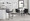 Mason Contemporary Upholstered Chair in Brushed Stainless Steel and Black Faux Leather- Set of 2 — lifestyle photo 4